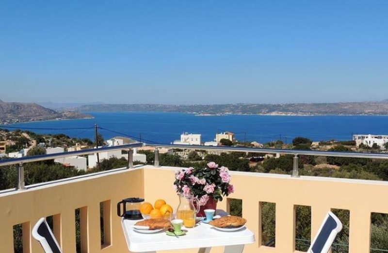 Kampia Erhöhter Meerblick in griechischer Landschaft Haus kaufen